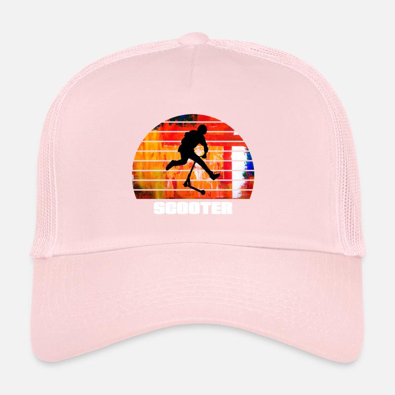 motor scooter Trucker Cap