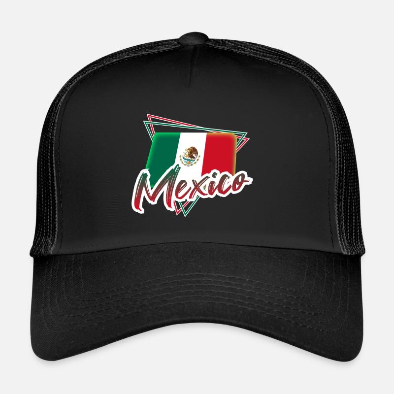 Mexico - Trucker Cap - black/black