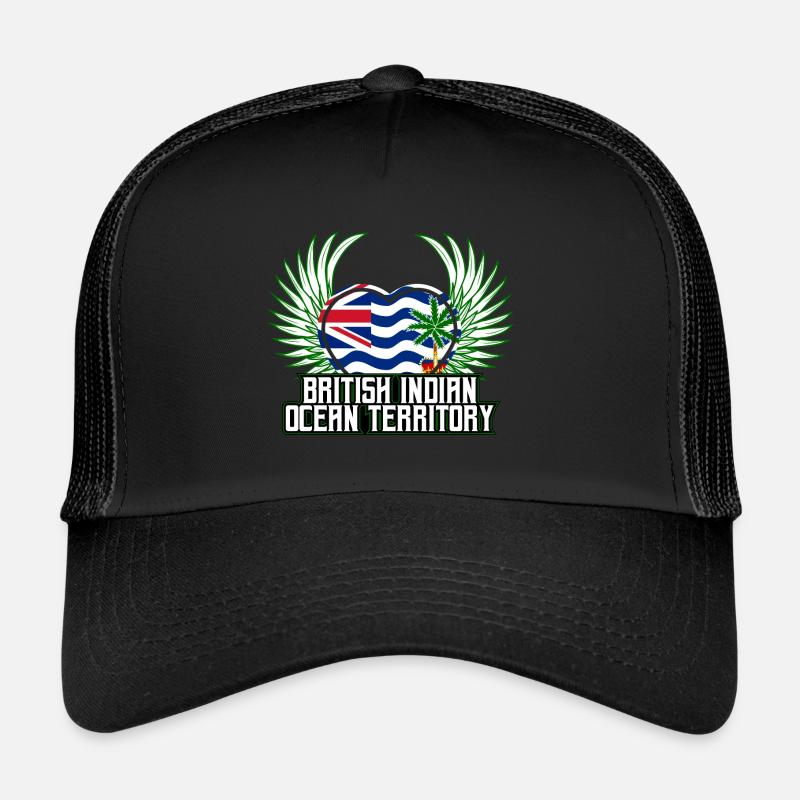 British Indian Ocean Territory Trucker Cap