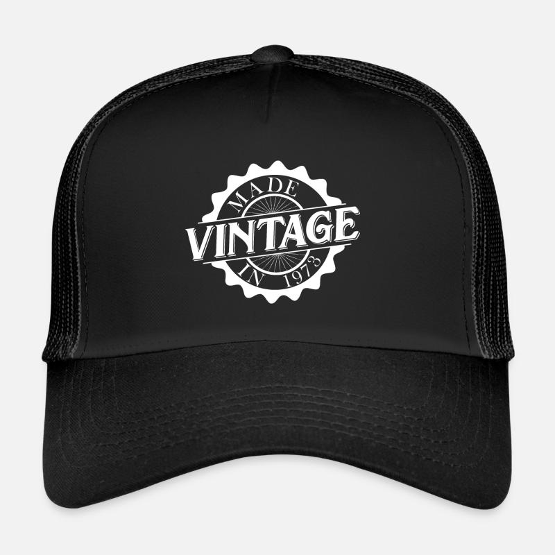 Made in 1973 Vintage Geburtstag Sprüche Trucker Cap