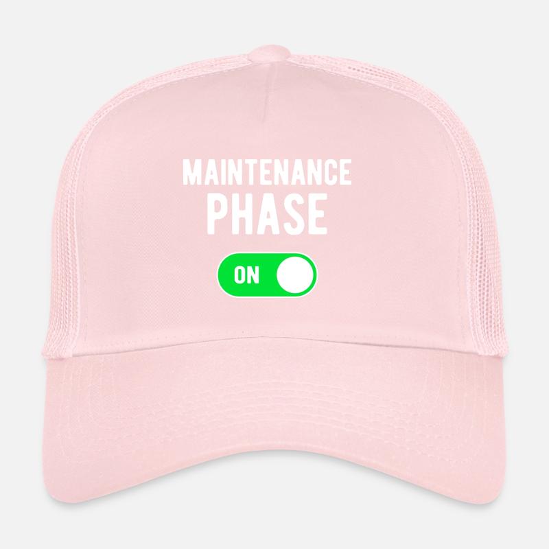 Wartungsphase ON Bodybuilding Gewichte Workout Trucker Cap