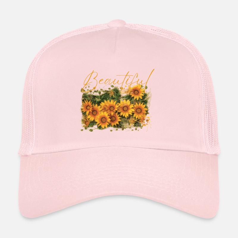 Fleurs Beautiful Amaterasu Casquette trucker