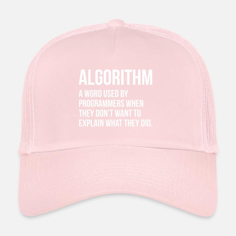Cadeau informatique de programmation d'algorithme Casquette trucker 