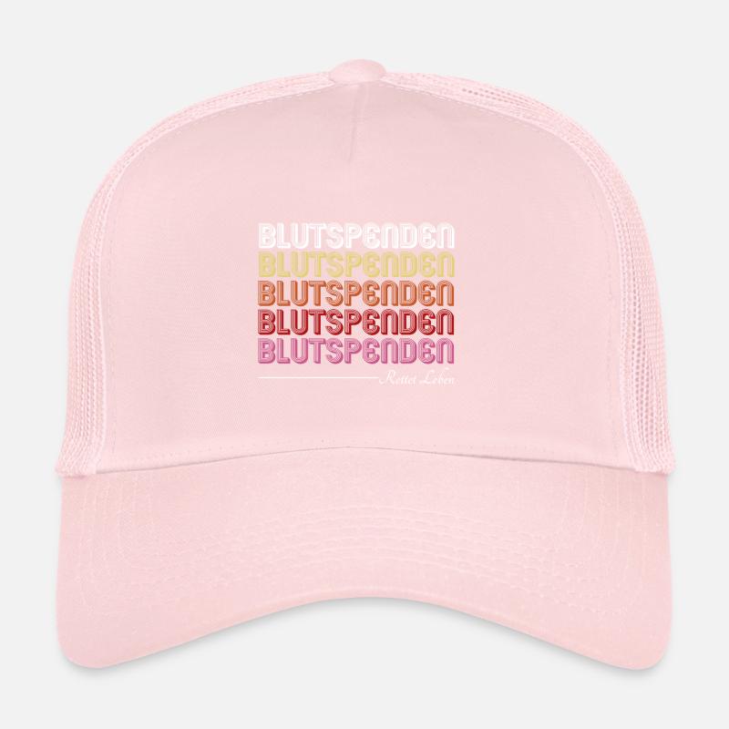 Blutspenden Retro Trucker Cap