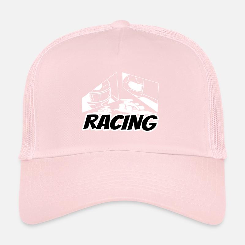 Racing competition race fastest possible time Trucker Cap