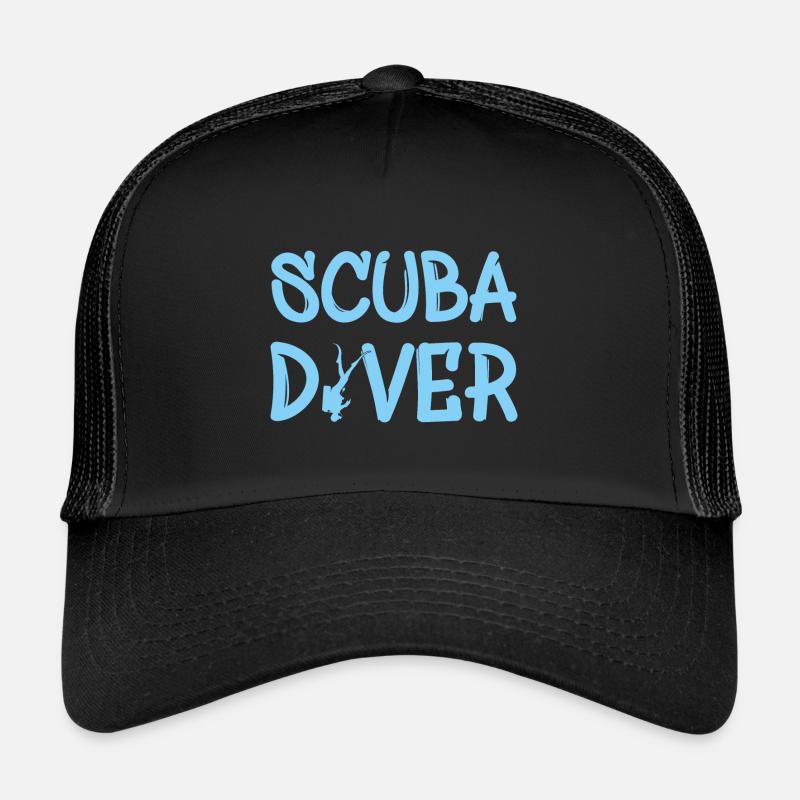Scuba Diver Trucker Cap