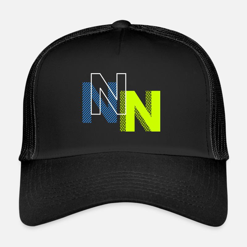 N Buchstabe Trucker Cap