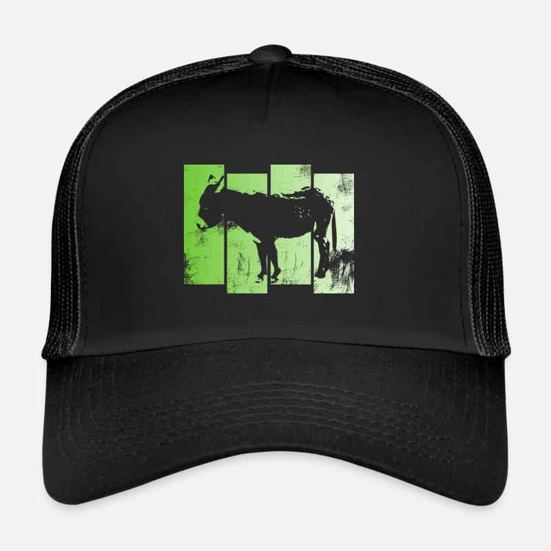 Âne Drôle de crinière sabots de chevalage Casquette trucker 