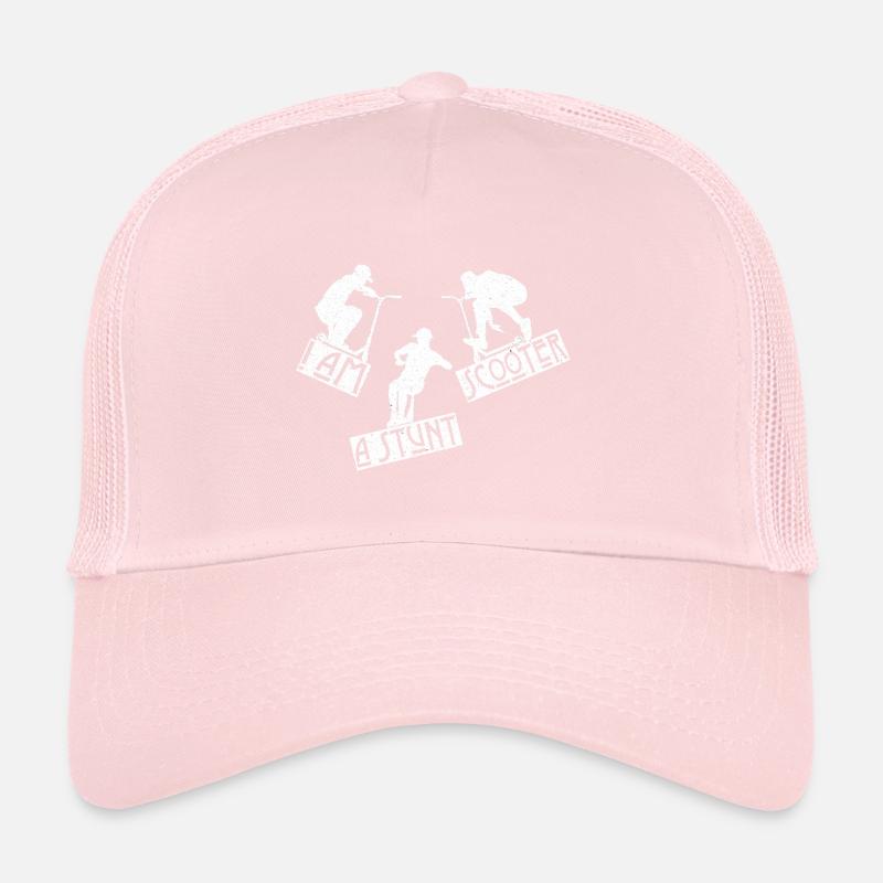 Scooter stunt stunts kick scooter e-scooter gift Trucker Cap