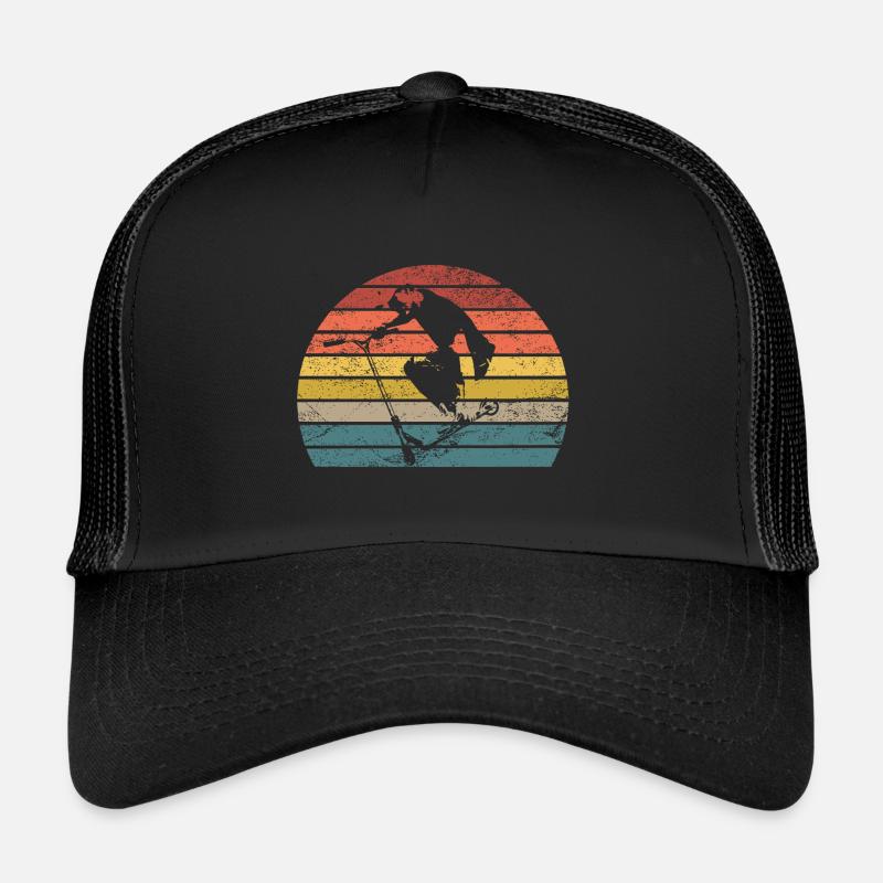 stunt scooter - Trucker Cap - black/black