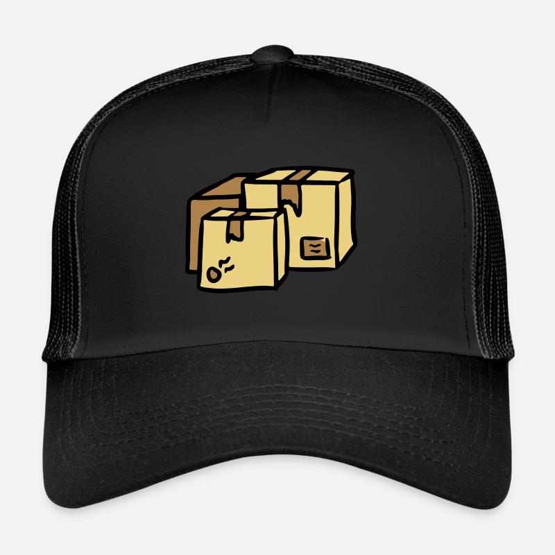 Colis Livraison livraison packages paquets Post Casquette trucker 