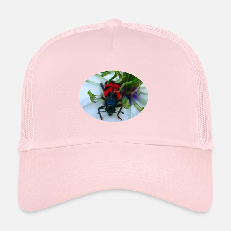 The beehive or beewolf is a predator Trucker Cap