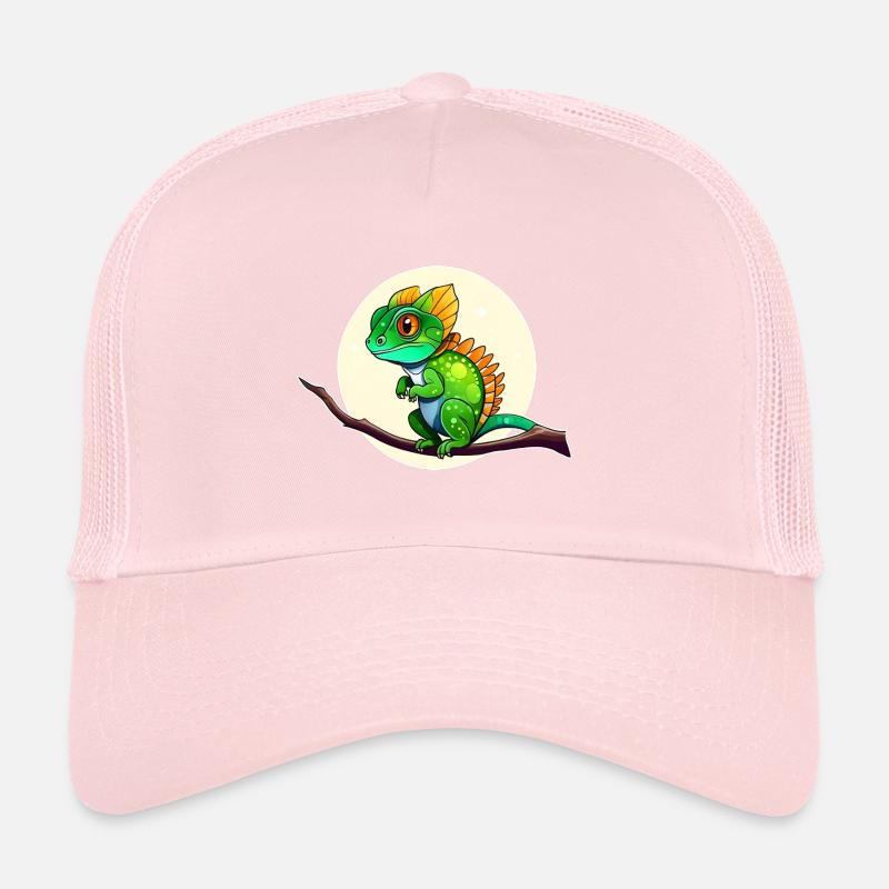 Cute little lizard Trucker Cap