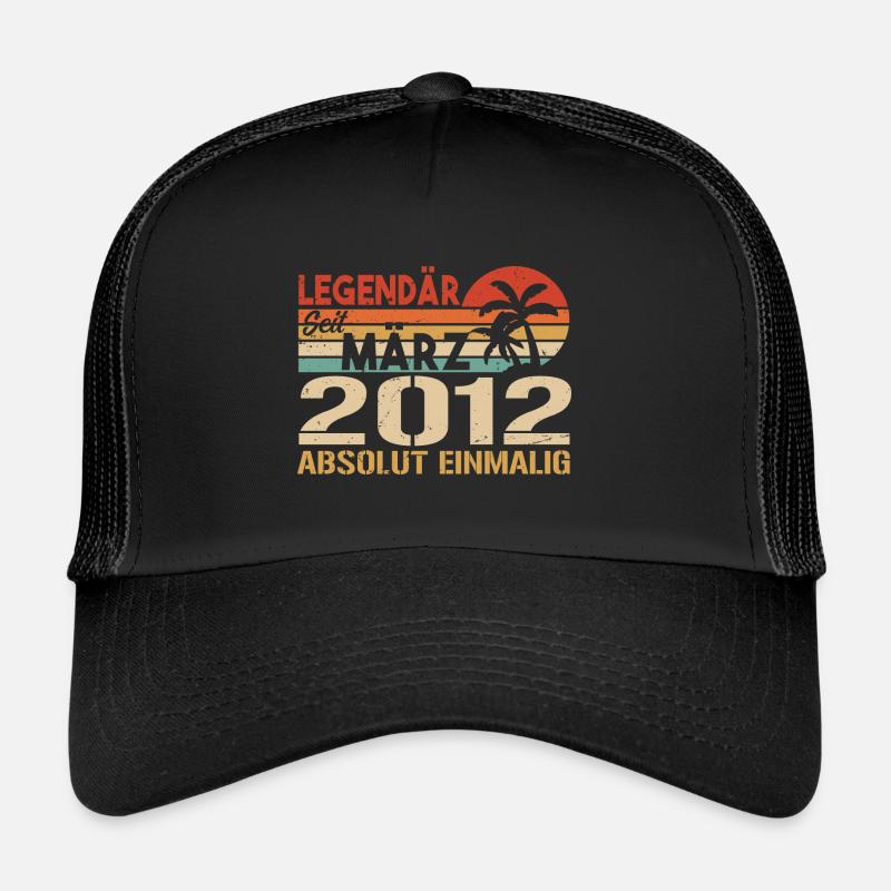 Légendaire depuis mars 2012 - absolument unique Casquette trucker 