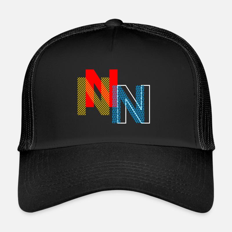 Letter N Trucker Cap