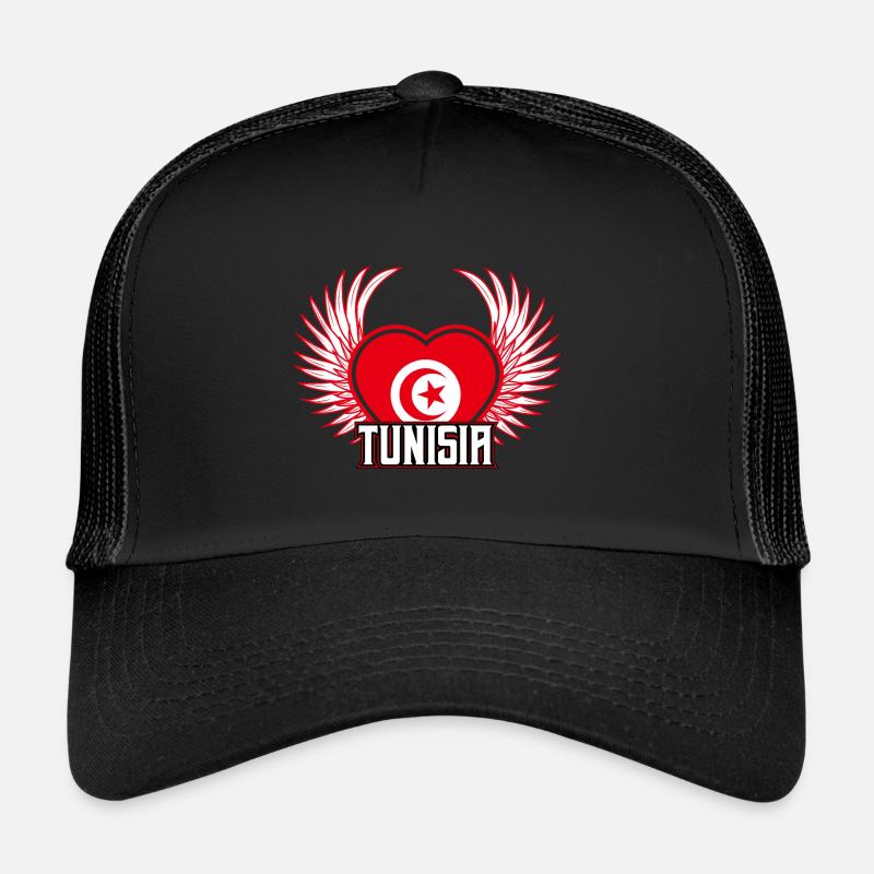 Tunisia - Trucker Cap - black/black