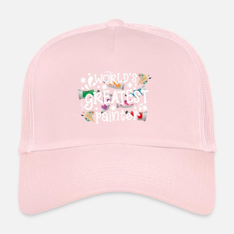 Couleurs Travail Maître Peintre Casquette trucker 