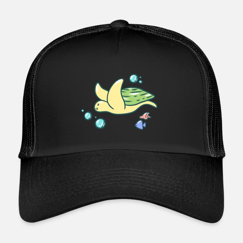 Cute turtle Trucker Cap