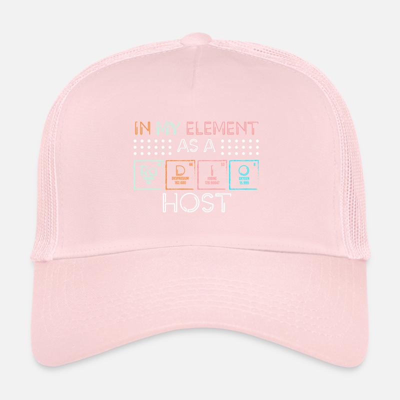 Podcast Annonce Speaker Broadcast Casquette trucker 