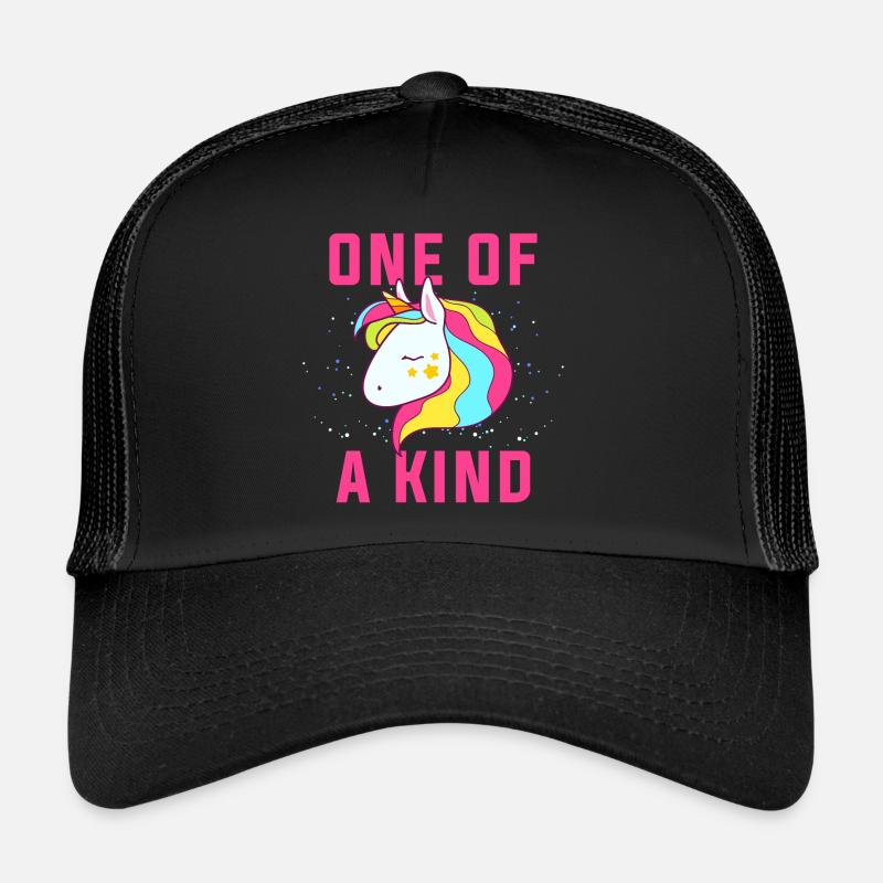 Einzigartig. Sei einzigartig.Einhorn Magische Geschenke Trucker Cap