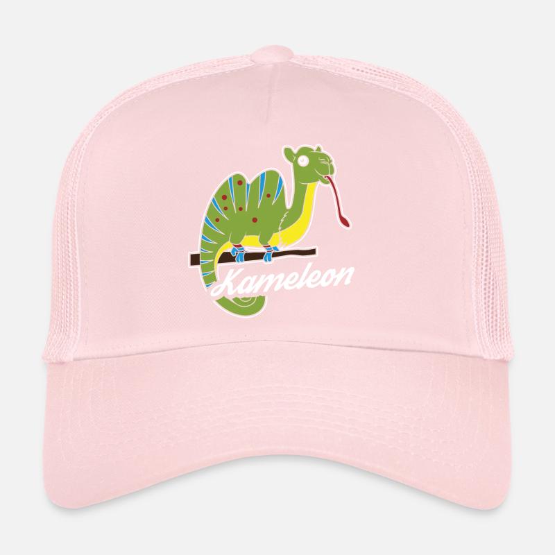 Chamäleons, Leguan oder Kameleon Tierliebe Trucker Cap