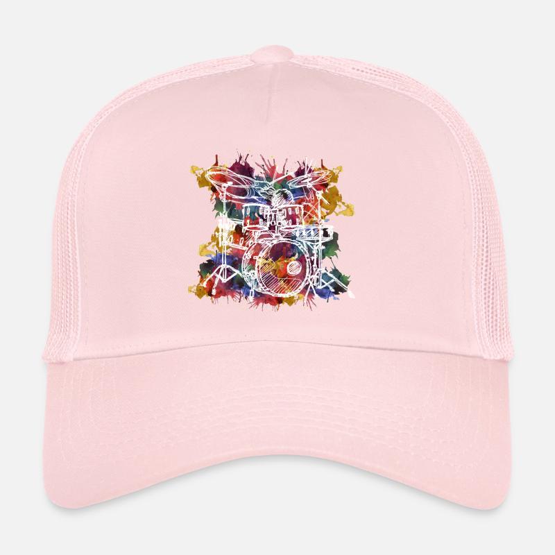 Tambours abstraits Casquette trucker 