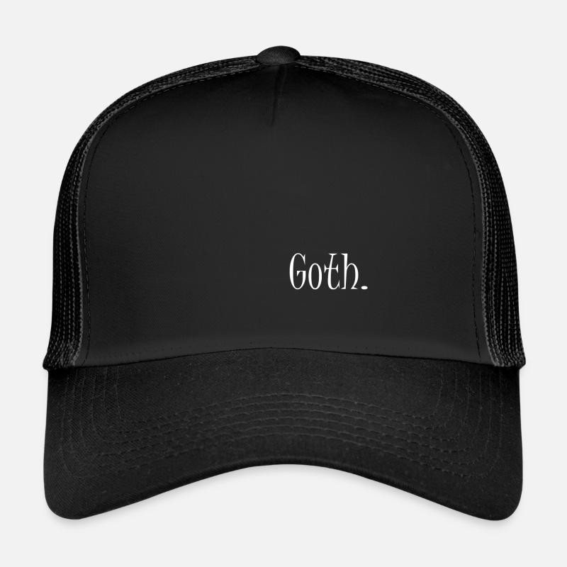 Goth Trucker Cap