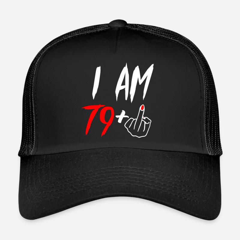 80e anniversaire majeur Casquette trucker 