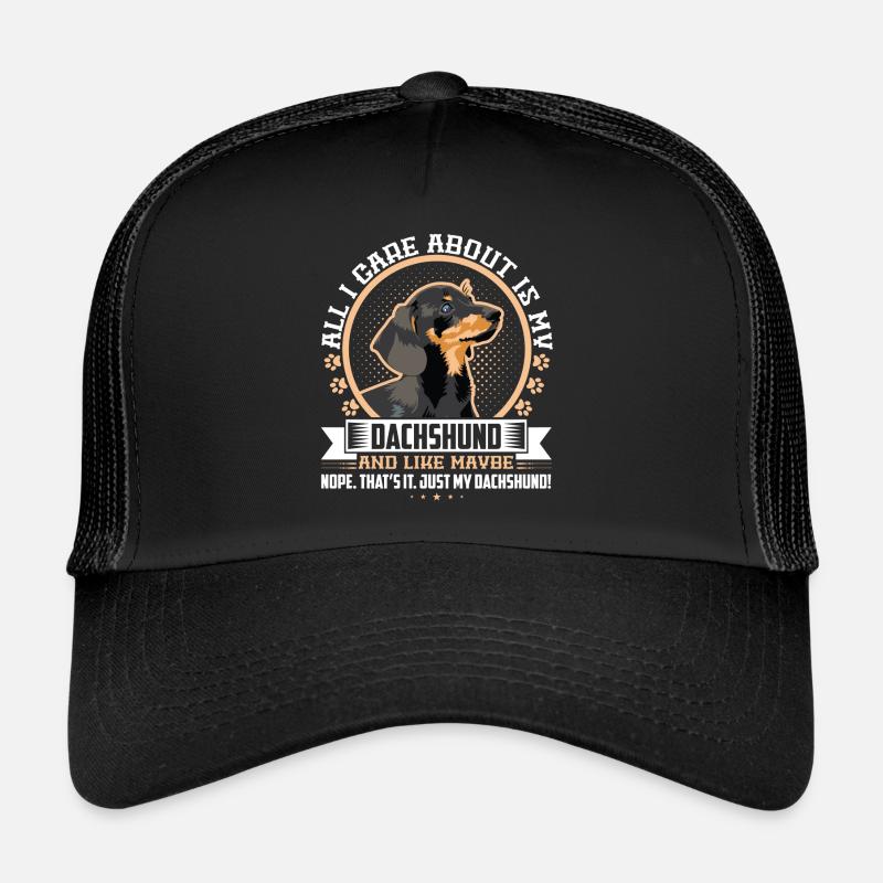 Teckel Teckel Teckel Teckel Cadeau Casquette trucker 