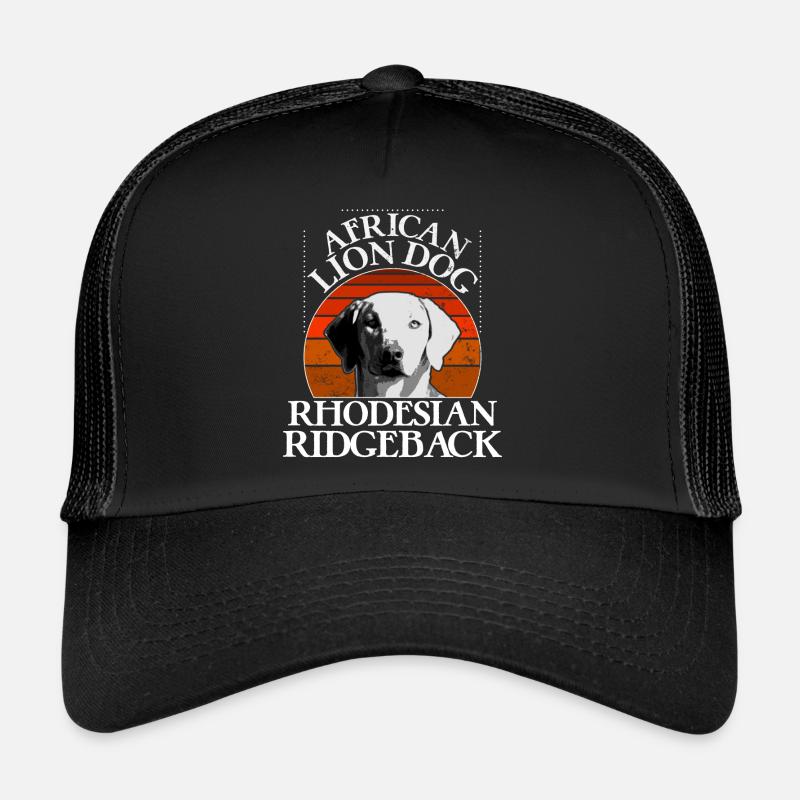 Rhodesian Ridgeback "African Lion Dog" Trucker Cap