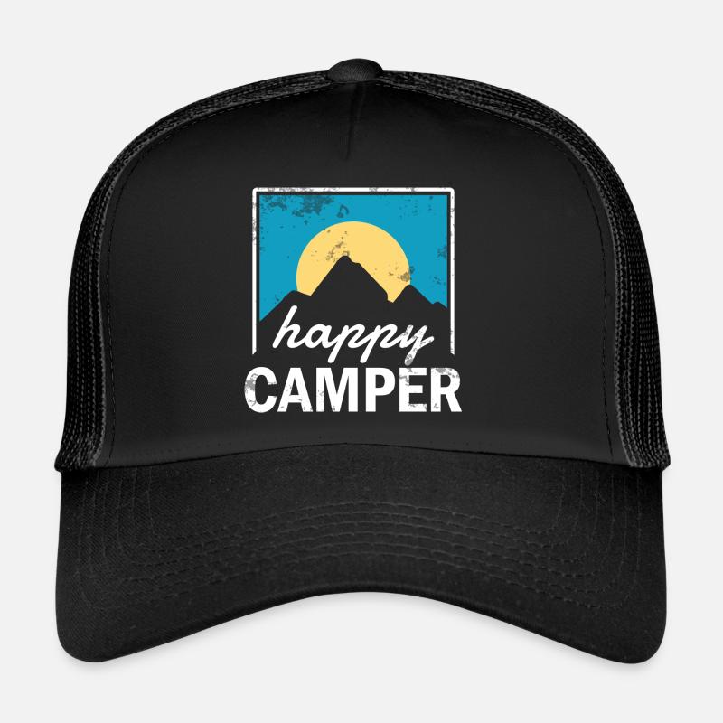 happy camper Trucker Cap