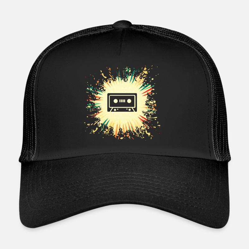 Cassette Compact cassette Music cassette Trucker Cap