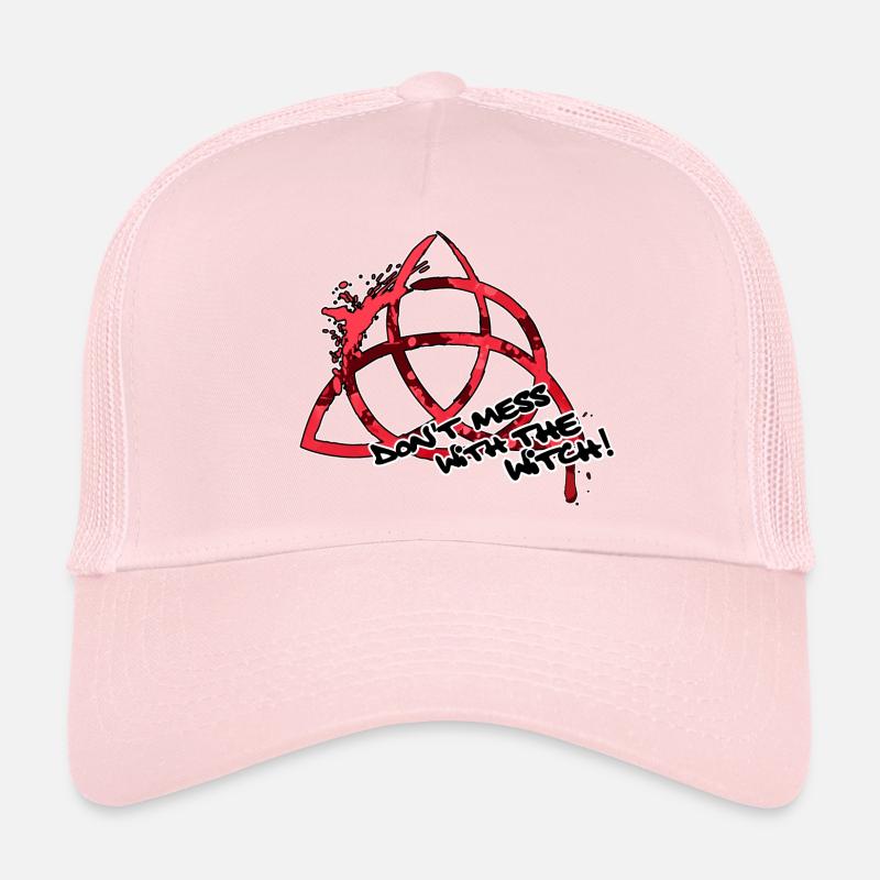 Dont Mess With The Witch Witch Witch Knot Triqueta Trucker Cap
