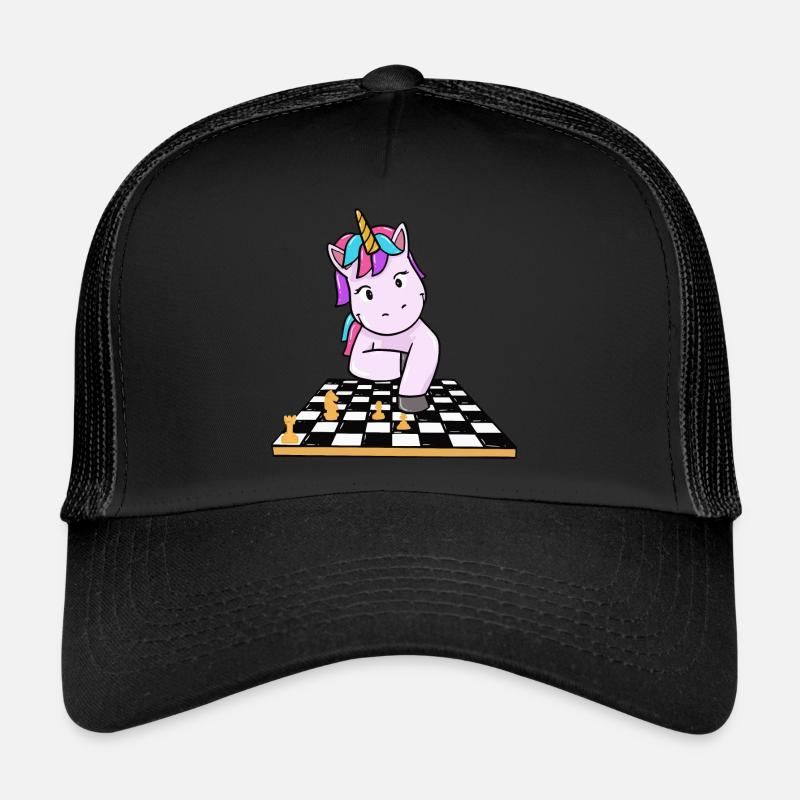 Einhorn Schach Trucker Cap