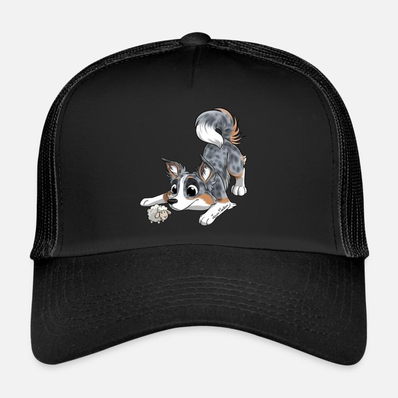 The cutest Border - Trucker Cap - black/black