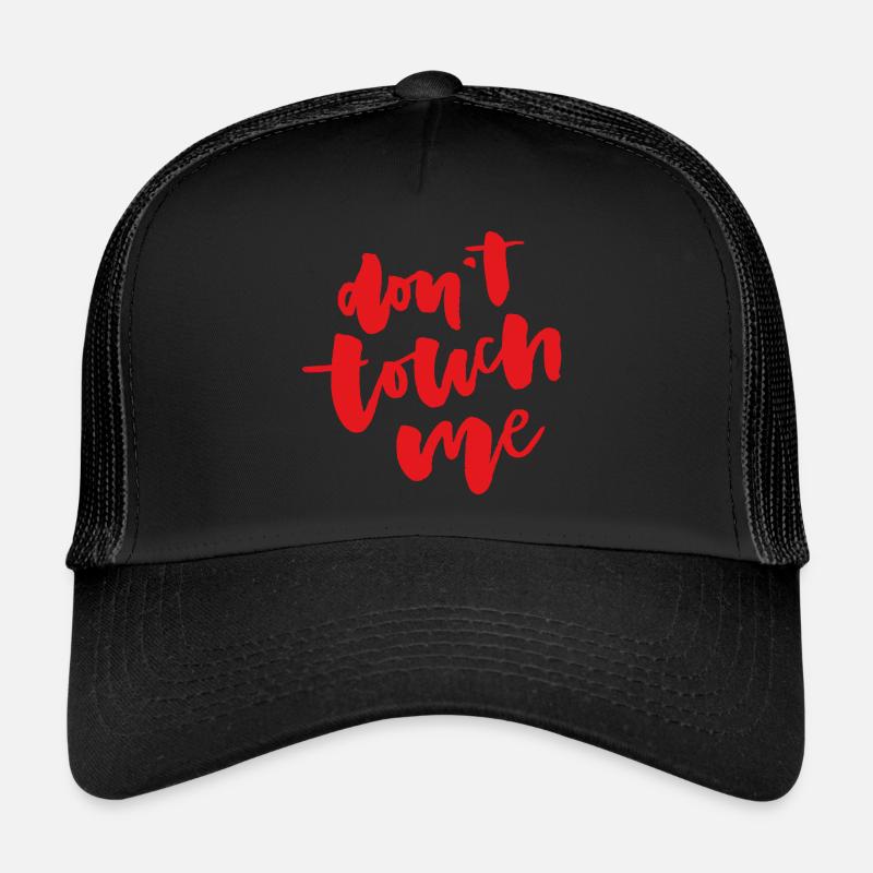 Ne me touche pas Casquette trucker 