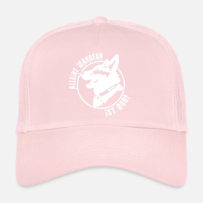 Marcher avec un chien Casquette trucker 