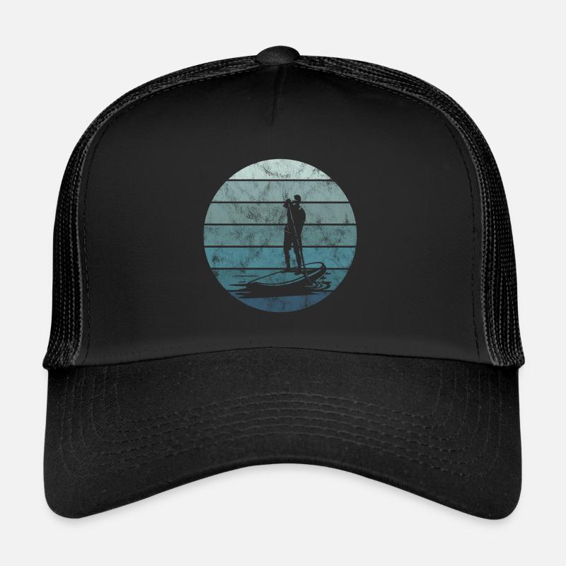 Surf stand up paddling board stand up paddle surfers - Trucker Cap - black/black