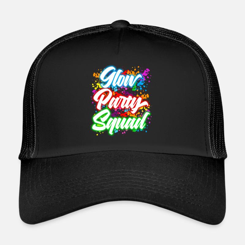 Objectifs de l'amitié Glow Party Squad Collection Casquette trucker 