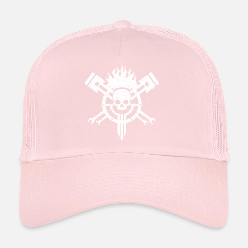 Motor Totenschädel Trucker Cap