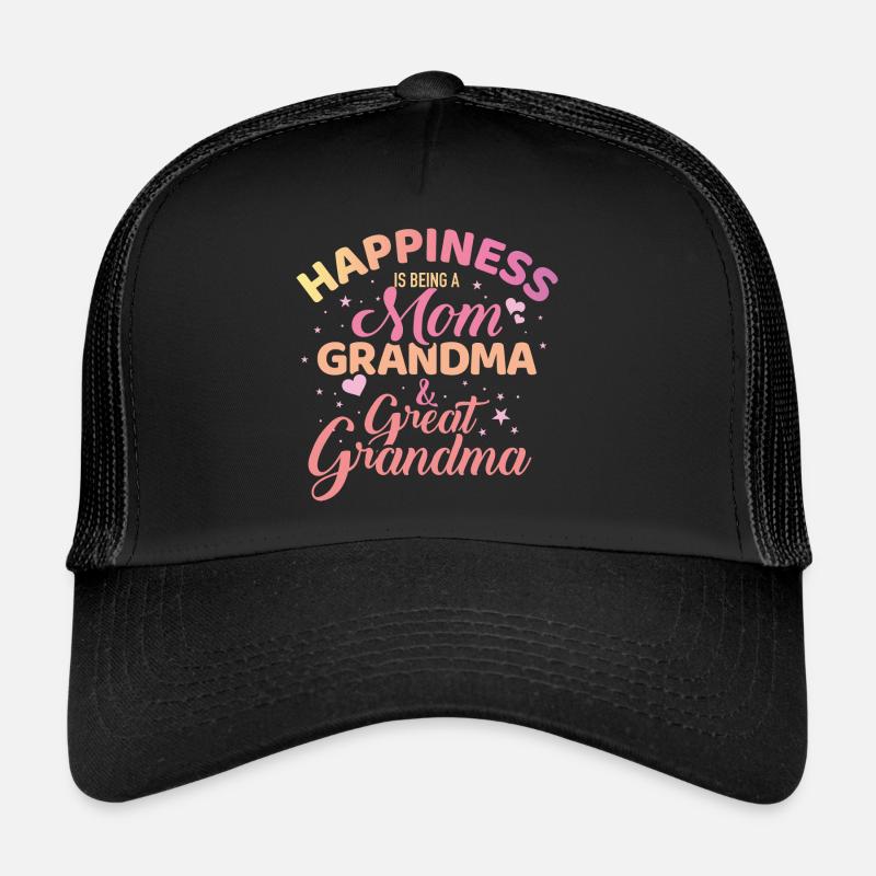 Arrière grand-mère Casquette trucker 