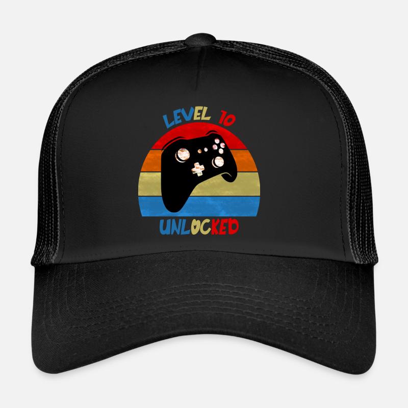 Level 10 Unlocked Trucker Cap