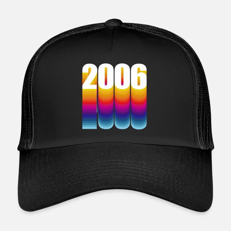 Naissance 2006 Année de naissance Casquette trucker 