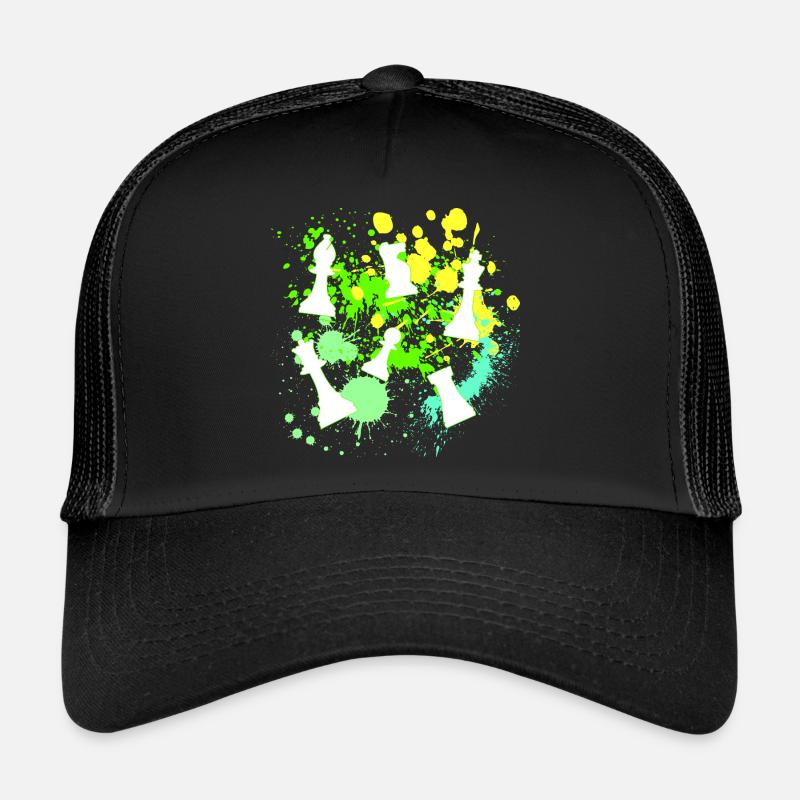 Pièces d’échecs Casquette trucker 