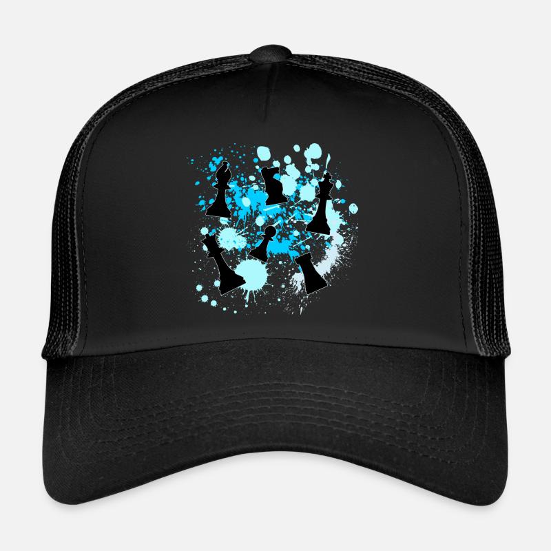 Pièces d’échecs Casquette trucker 