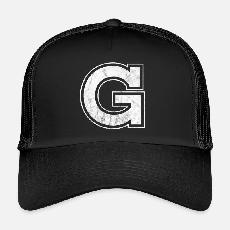 Lettre G Casquette trucker 