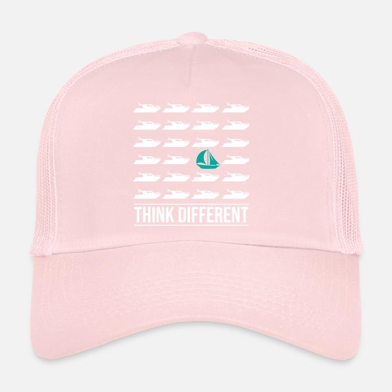 Pensez à un voilier différent Casquette trucker 