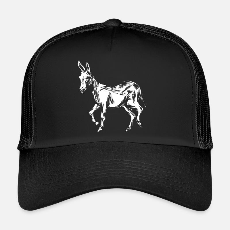 Mule d’âne Casquette trucker 