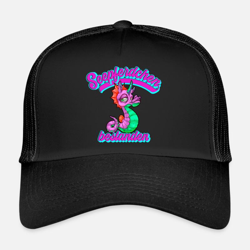 Seepferdchen Bestanden Frühschwimmer Trucker Cap