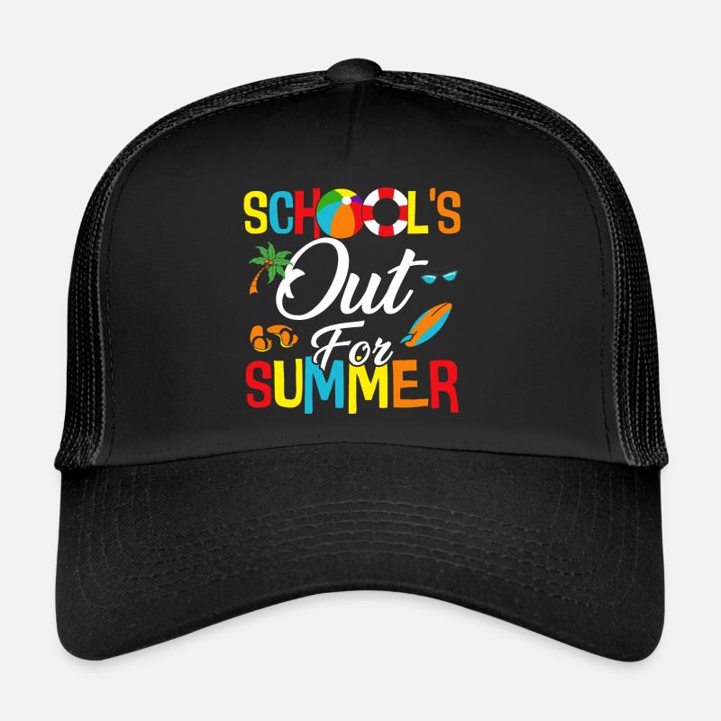 Schools Out For Summer Trucker Cap